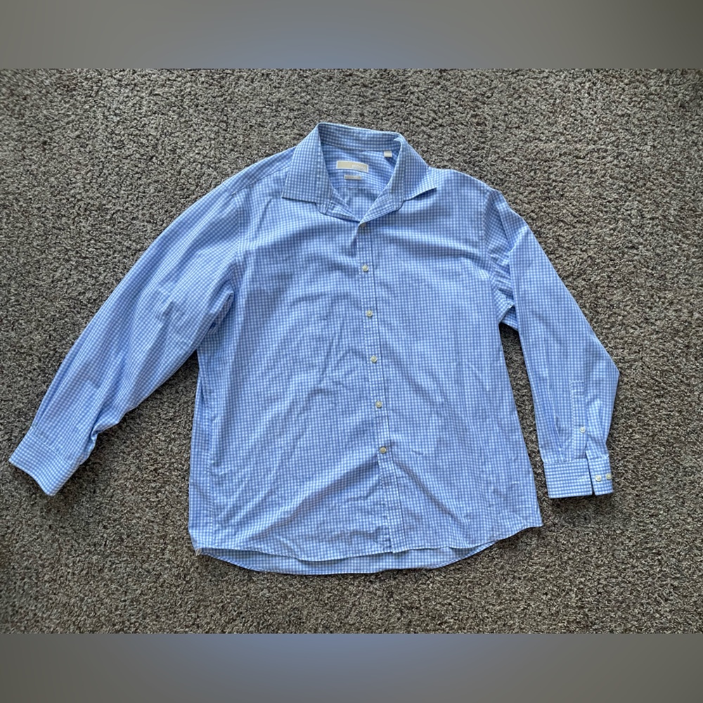 Michael Kors Men’s button up long sleeve dress shirt
